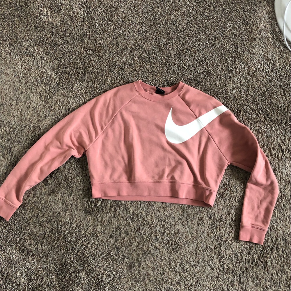 Nike cropped sweatshirt